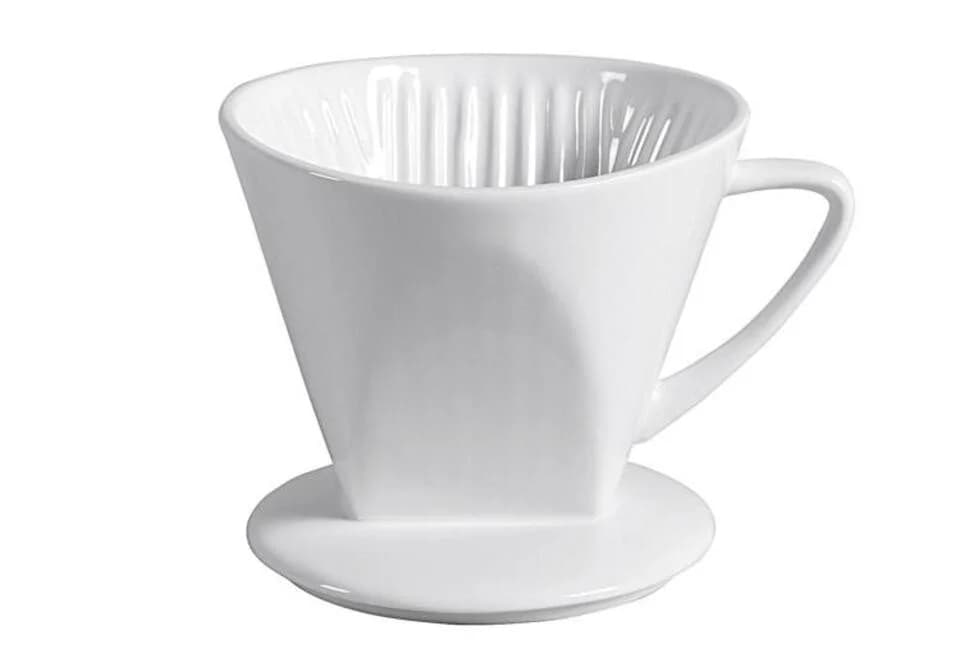 EK Germany Porzellan Kaffee Filter Permanent 1x4 1 Loch