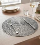 Tischdecke Tisch-Set CISY Grau Kunststoff Bild 1