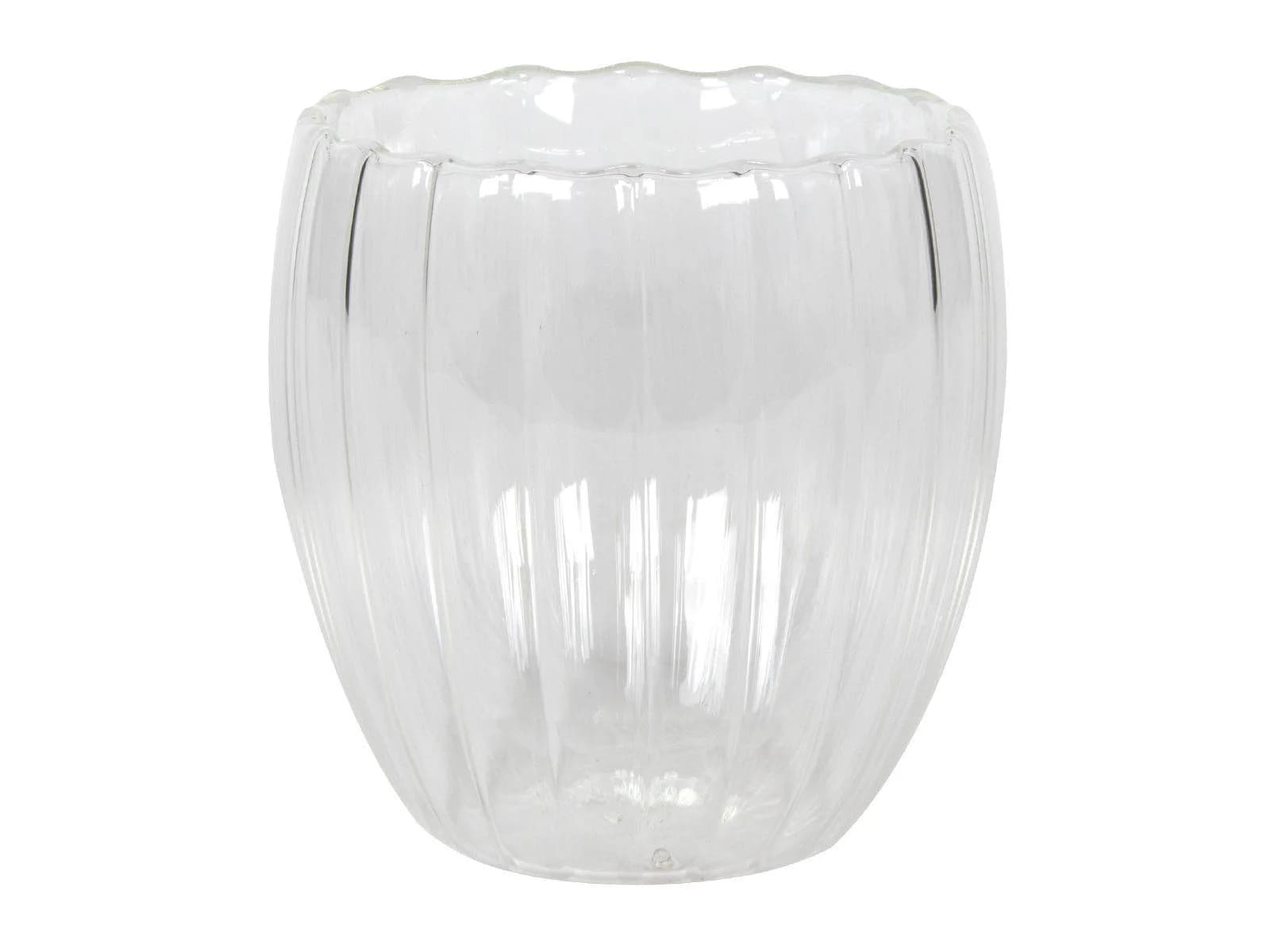 Doppelwandbecher-Set KÜRBIS Glas 260 ml