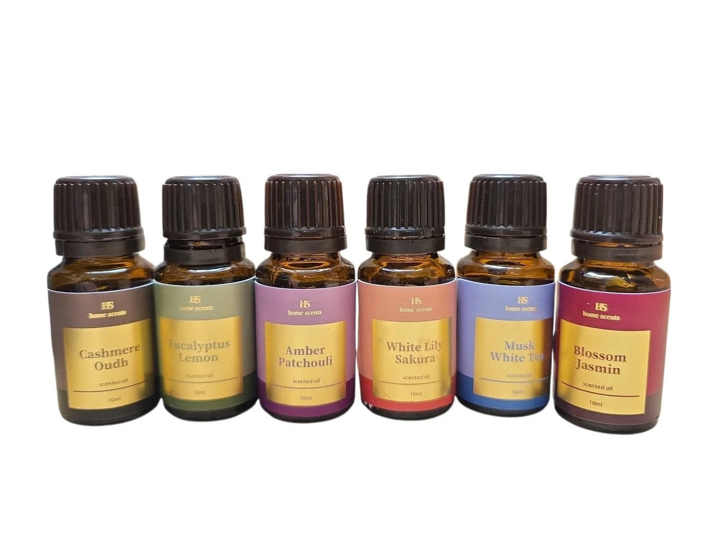 Spectrum Duftöl Deluxe 6 x 10 ml - Premium Duftöle für Duftlampen