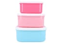COFI 1453 Lunchbox Snackbox 3-in-1 Rosa/Blau Einhorn Design Bild 5
