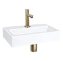 Differnz Flat Waschbecken-Set Weiß Keramik Bild 2