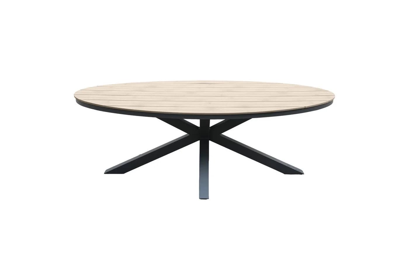 Gardissimo Gartentisch Armati hell oval Aluminium