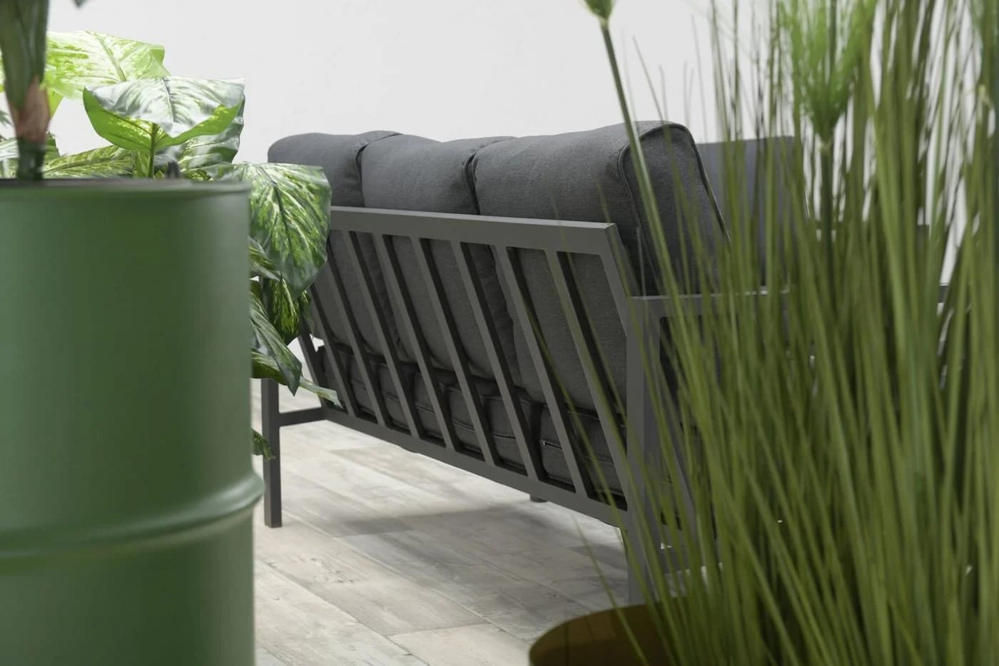 Garden Impressions Gartenlounge-Set Springs 4-tlg. Schwarz Aluminium - Bild 5