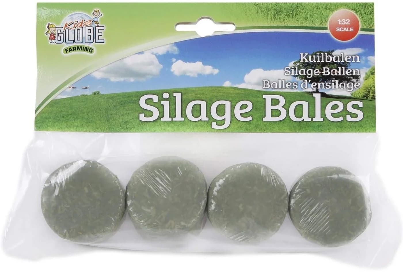 Kids Globe Silageballen-Set rund, 4 Stück - Bild 2