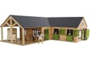 Kids Globe Farming Pferdehof Holz 1:24 mit 3 Boxen Bild 2