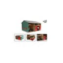 KidsGlobe Werkstatt 1:32 mit Lagerraum und beweglichen Toren Bild 1