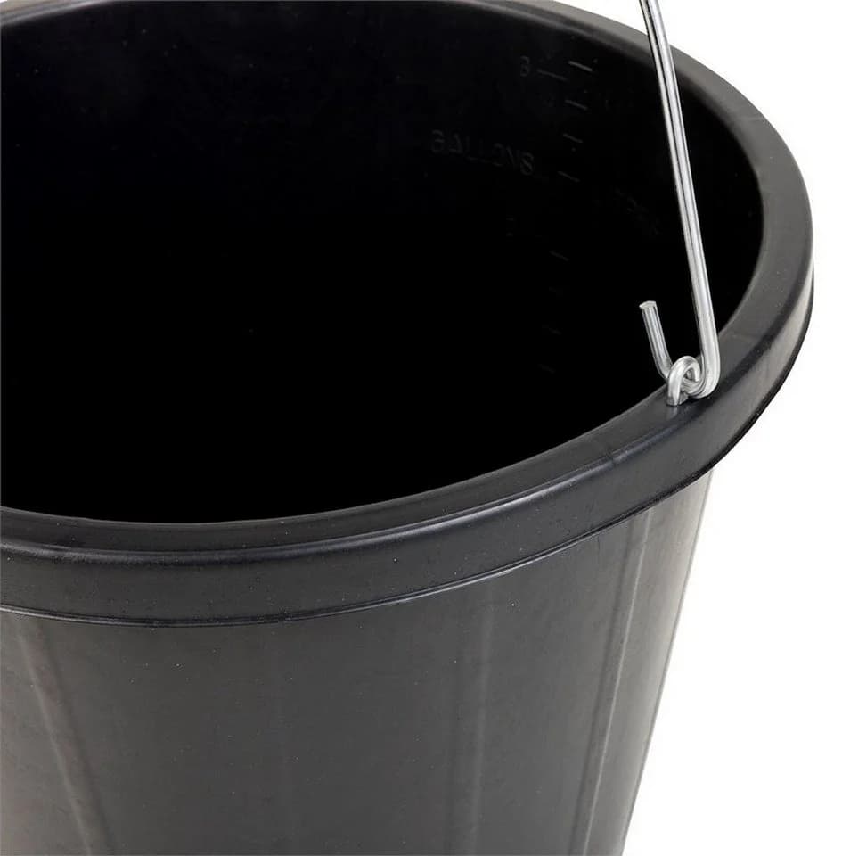 TRIZERATOP Baueimer 14 Liter mit Auslauf, Putzeimer, Farbeimer, Malereimer, Baueimer