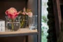 Hakbijl Glass Kugelvase Amy Transparent Hot Cut Bild 1