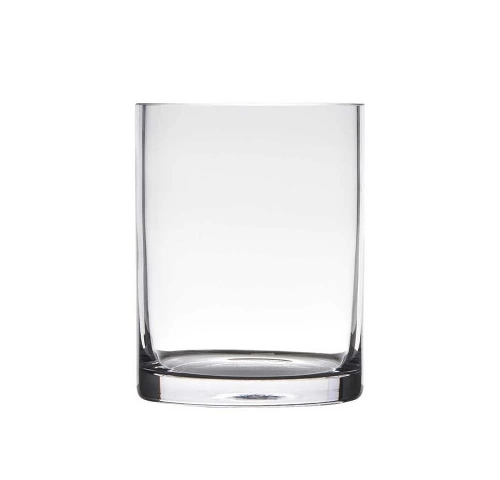 Hakbijl Glass Dekovase Zylinder Transparent