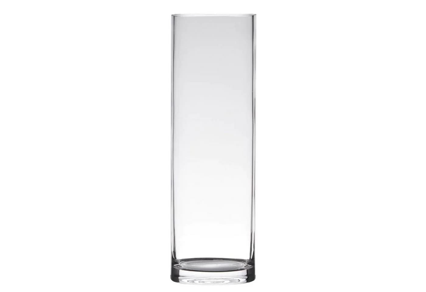 Hakbijl Glass Dekovase Zylinder Transparent Geschliffener Rand - Bild 2
