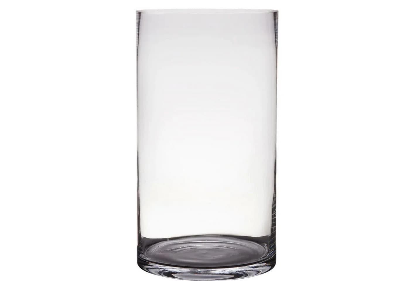 Hakbijl Glass Dekovase ZYLINDER Transparent Glas