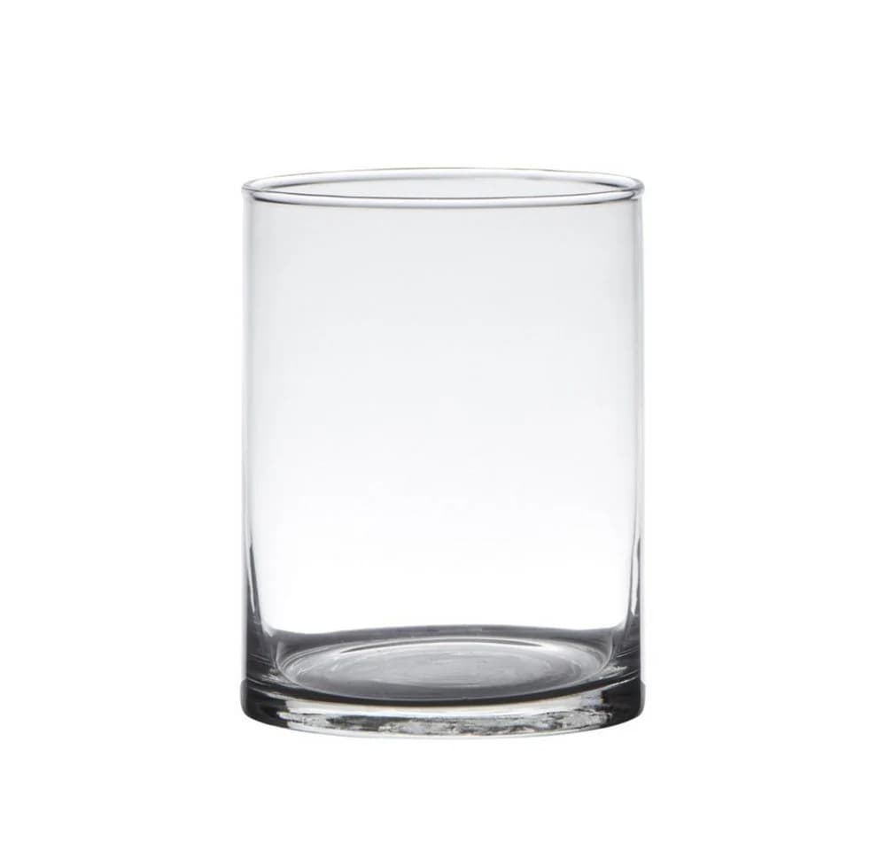 Hakbijl Glass Dekovase ZYLINDER Transparent Glas - Bild 2