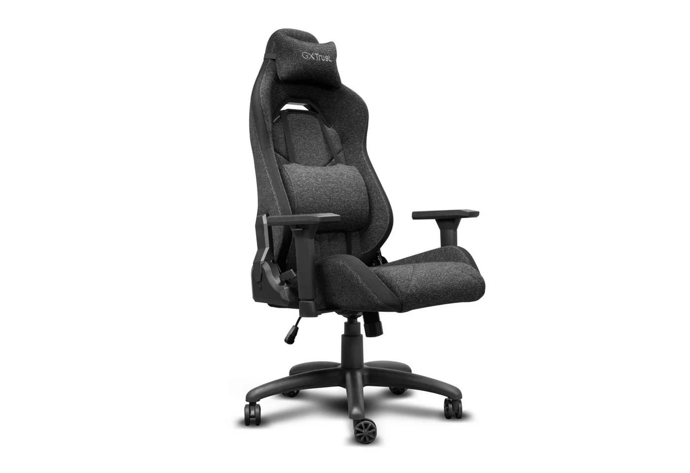 Trust Gaming Chair GXT 723 Ruya Stoff ergonomisch höhenverstellbar grau - Bild 2