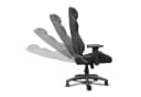 Trust Gaming Chair GXT 723 Ruya Stoff ergonomisch höhenverstellbar grau Bild 5
