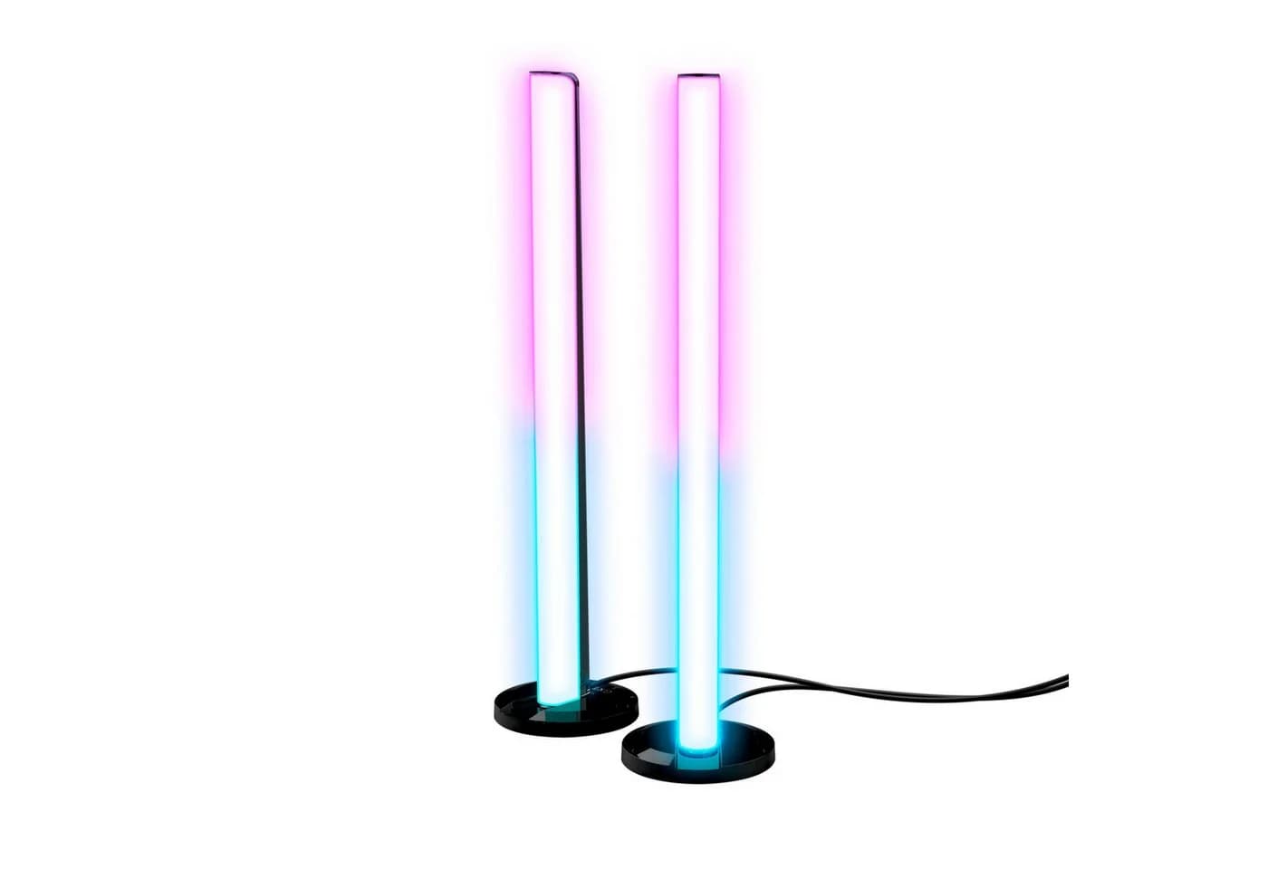 Trust GXT 908 Vybz RGB LED Lichtleiste Gaming Monitor Beleuchtung Weiß - Bild 2