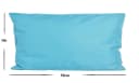 JACK Dekokissen Outdoor 30x50cm Wasserfest Blau Bild 4