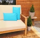JACK Dekokissen Outdoor 30x50cm Wasserfest Blau Bild 5