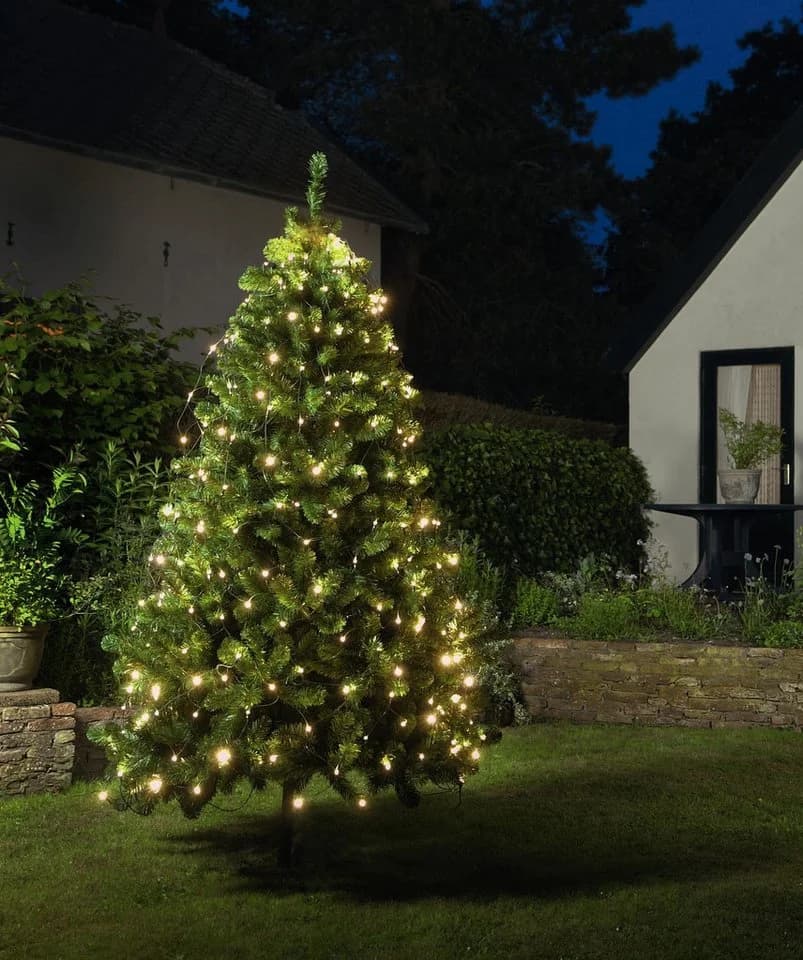 Coen Bakker Deco BV LED-Lichternetz Warmweiß Trapez für Weihnachtsbaum - Bild 2