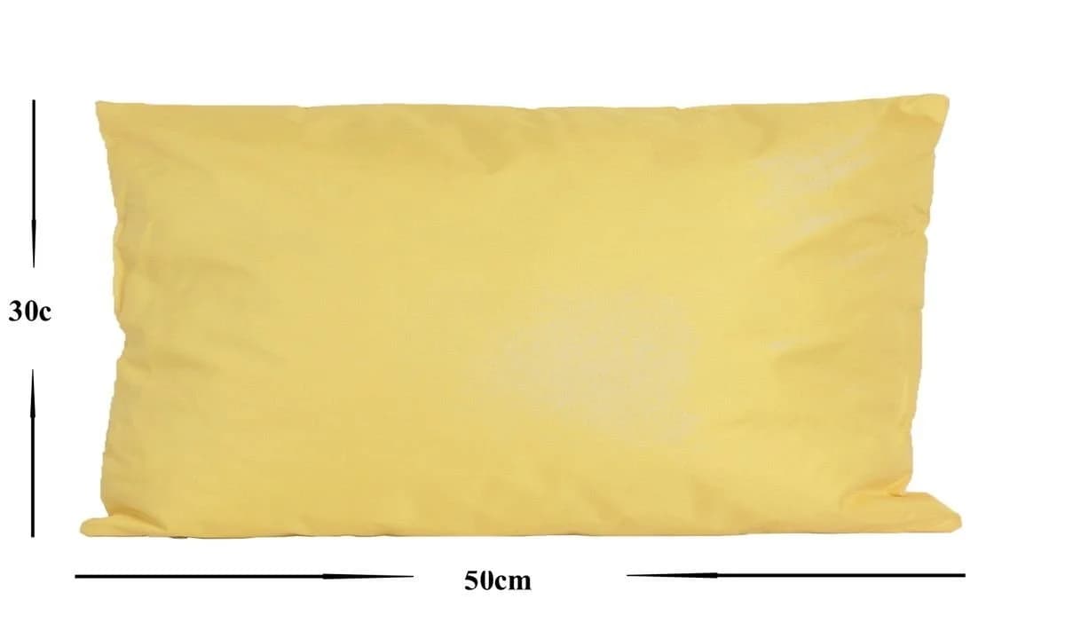 JACK Dekokissen Outdoor Lounge Kissen 30x50cm Gelb Wasserfest - Bild 4