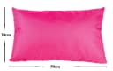 JACK Outdoor Lounge Dekokissen 30x50 cm Rosa Wasserfest Bild 4