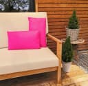 JACK Outdoor Lounge Dekokissen 30x50 cm Rosa Wasserfest Bild 5