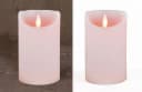 Coen Bakker Deco BV LED-Echtwachskerze Rosa mit Timerfunktion Bild 1