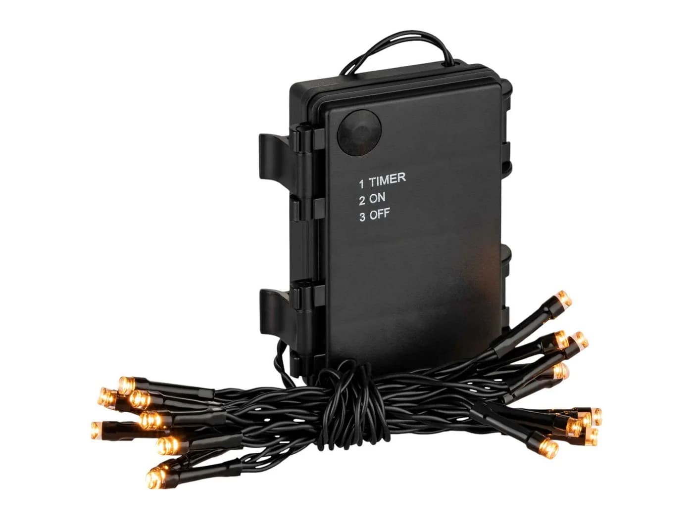Coen Bakker Deco BV LED-Lichterkette 20 LEDs Schwarz mit Timer - Bild 2