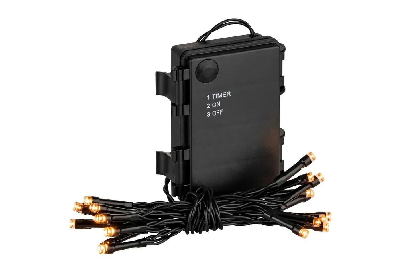 Coen Bakker Deco BV LED-Lichterkette 20 LEDs Schwarz mit Timer - Bild 5