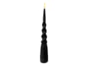 Coen Bakker Deco BV LED-Stabkerze Schwarz mit Timer und 3D-Flamme Bild 2