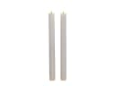 Coen Bakker Deco BV LED-Stabkerzen Set Weiß 26cm Timer 3D Flamme Bild 2
