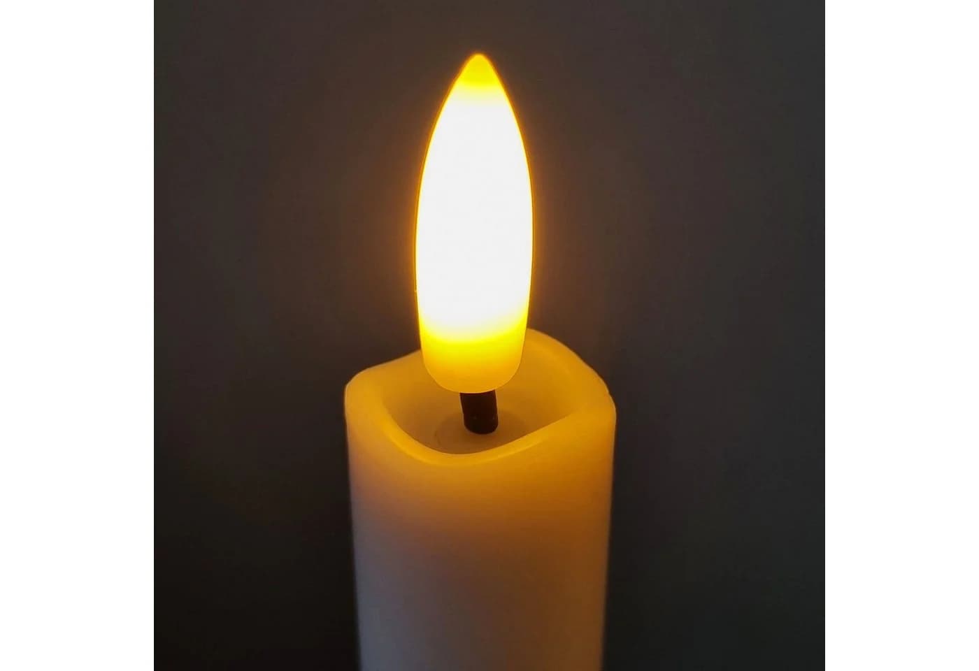 Coen Bakker Deco BV LED-Stabkerzen 2er Set Grün 3D-Flammeneffekt - Bild 5