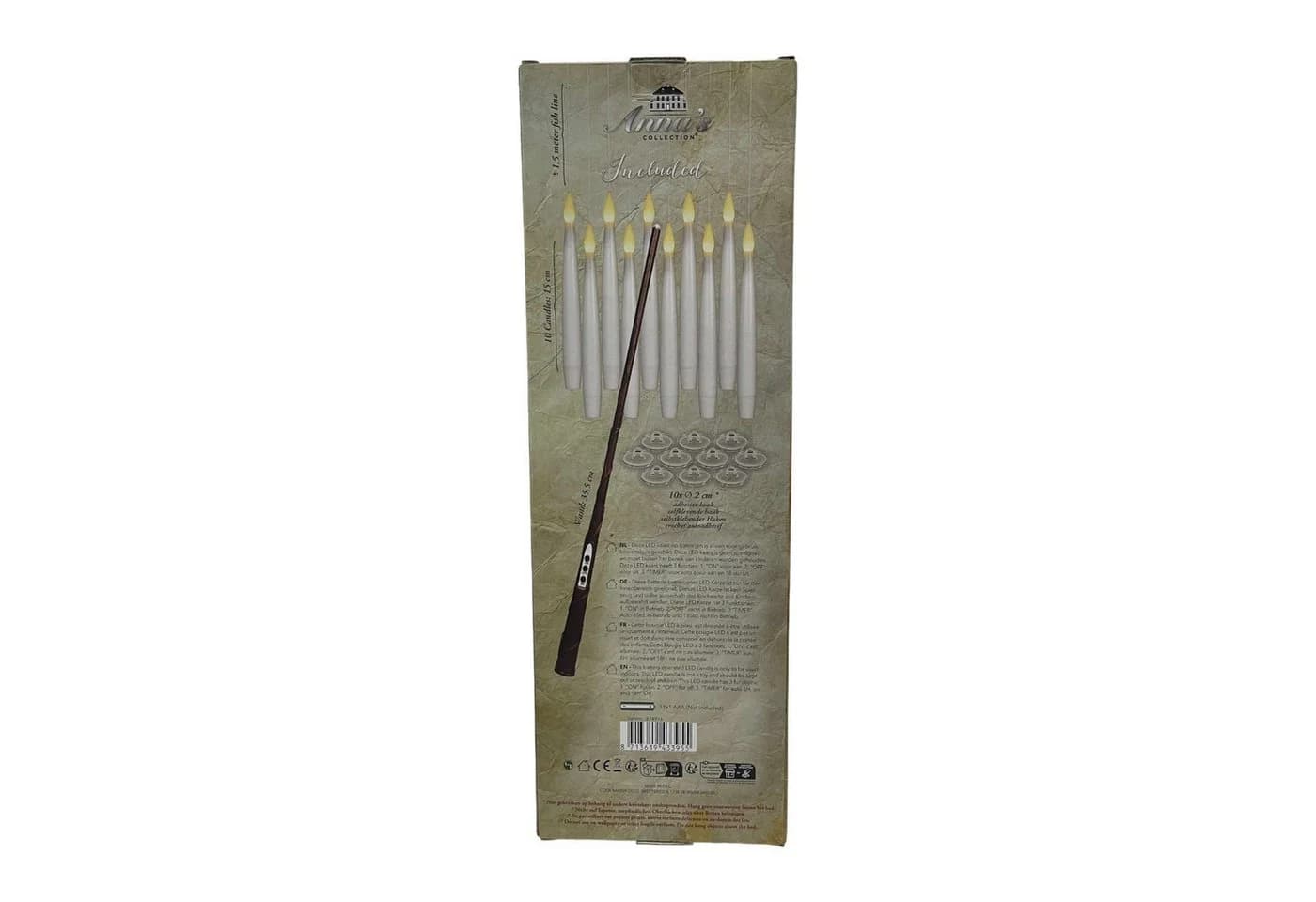 Coen Bakker Deco BV LED-Kerzen Set 11-tlg Weiss mit Fernbedienung - Bild 3