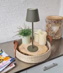 Coen Bakker Deco BV LED Tischleuchte Touch dimmbar Taupe Bild 1
