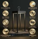 Coen Bakker Deco BV LED Tischleuchte Touch dimmbar Sand Bild 5