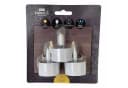Coen Bakker Deco BV Solar-Teelichter 3er Set Weiß mit 3D-Flamme Bild 3