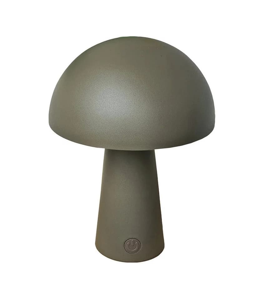 Coen Bakker Deco BV LED Tischlampe Pilzform Dimmbar Akku IP44 Braun - Bild 2