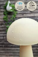 Coen Bakker Deco BV LED Tischlampe Pilzform Dimmbar Akku IP44 Braun Bild 4