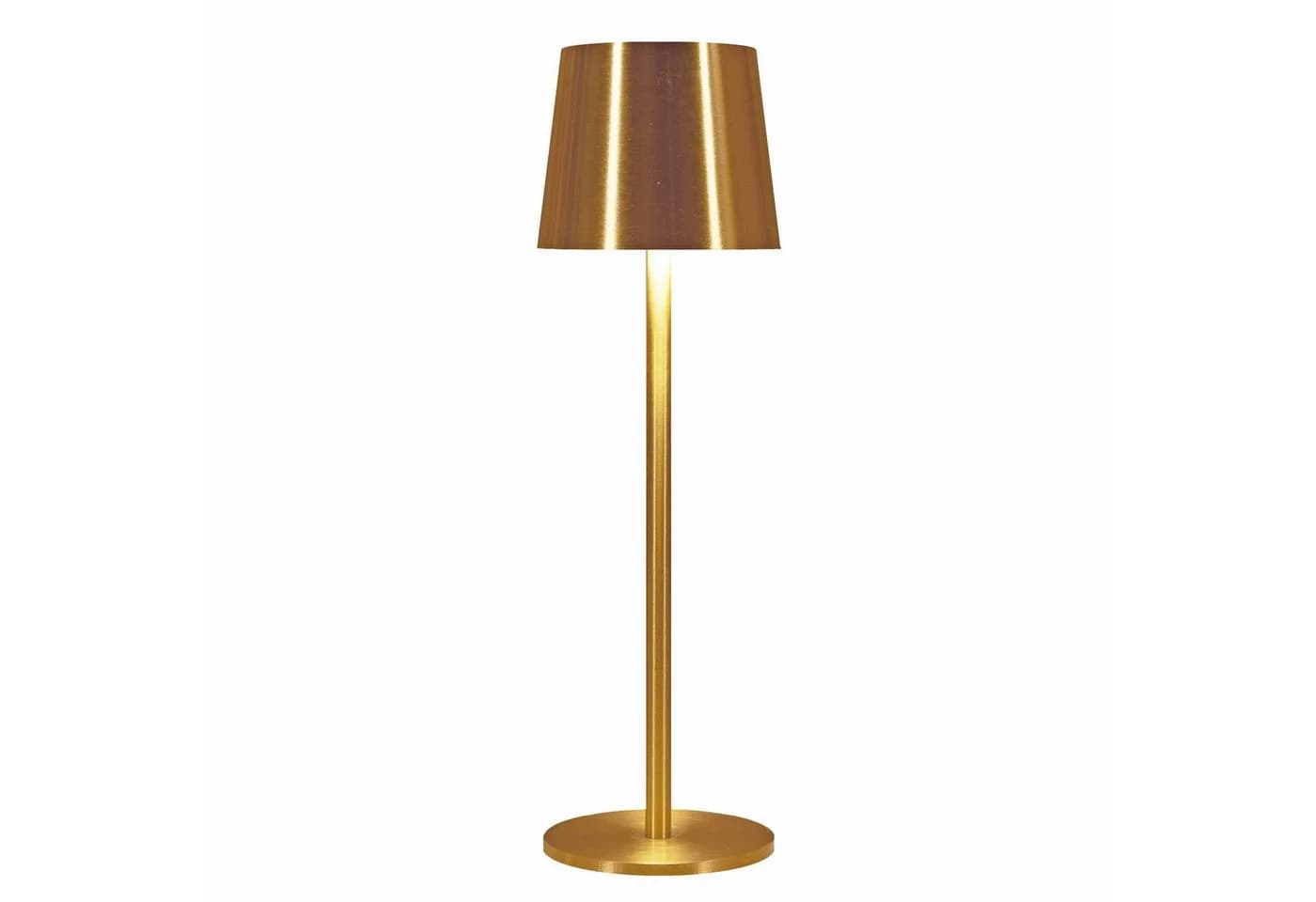 Coen Bakker Deco BV LED Tischleuchte Touch Dimmbar Akku IP44 Gold - Bild 2
