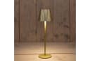 Coen Bakker Deco BV LED Tischleuchte Touch Dimmbar Akku Gold Bild 1