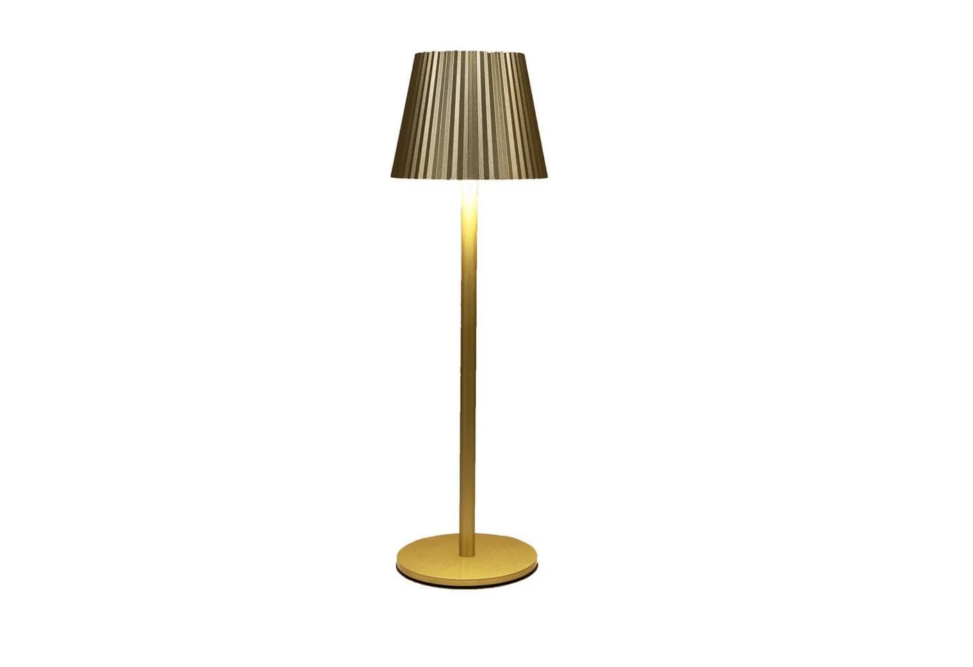 Coen Bakker Deco BV LED Tischleuchte Touch Dimmbar Akku Gold - Bild 2