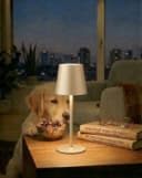 Coen Bakker Deco BV LED Tischlampe Touch Dimmbar Akku IP44 Sand Bild 1