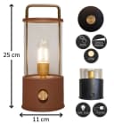 Coen Bakker Deco BV LED Laterne Tischlampe Dimmbar Akku IP44 Bild 1