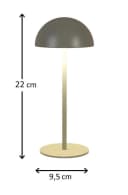 Coen Bakker Deco BV LED Tischleuchte Touch dimmbar grün Bild 3
