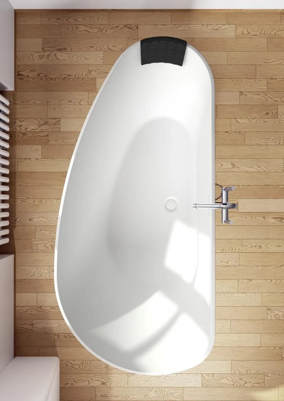 Riho freistehende Badewanne Granada 190x90x60 cm weiß matt