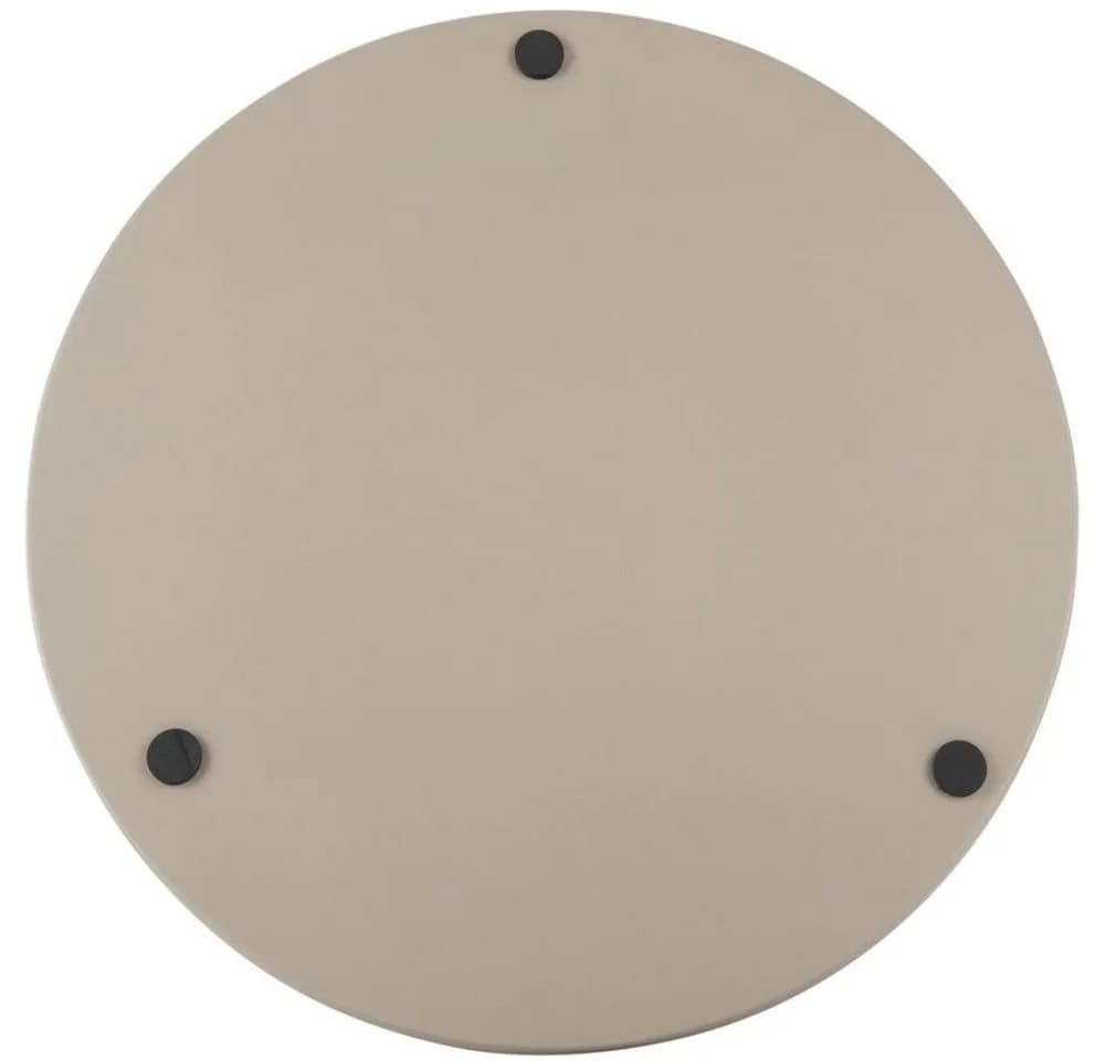 Present Time Dekotablett Round Iron Warm Grey 39,5cm