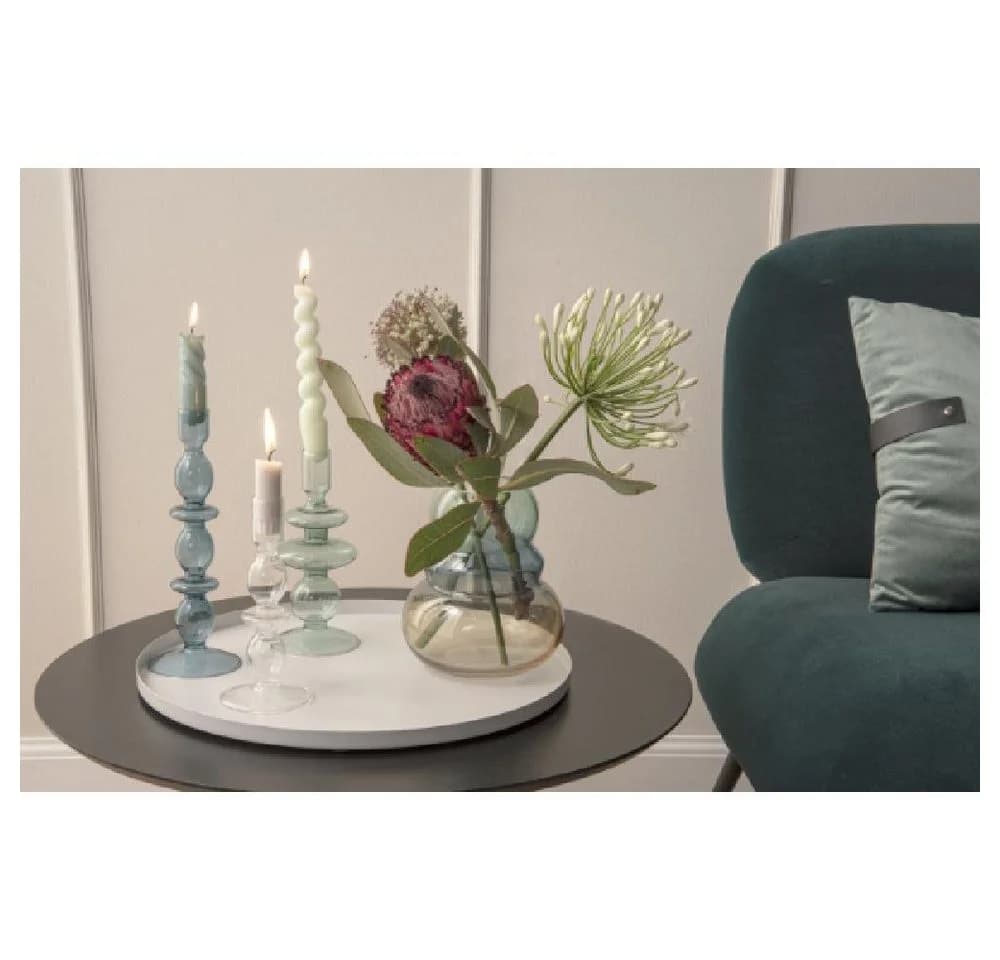 Present Time Dekotablett Round Iron Warm Grey 39,5cm - Bild 4