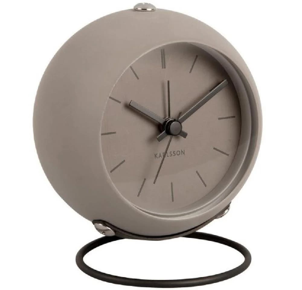 Karlsson Uhr Wecker Nirvana Globe Warm Grey - Bild 2