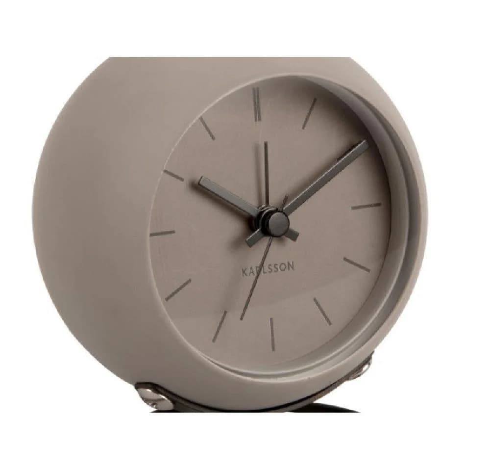 Karlsson Uhr Wecker Nirvana Globe Warm Grey - Bild 4