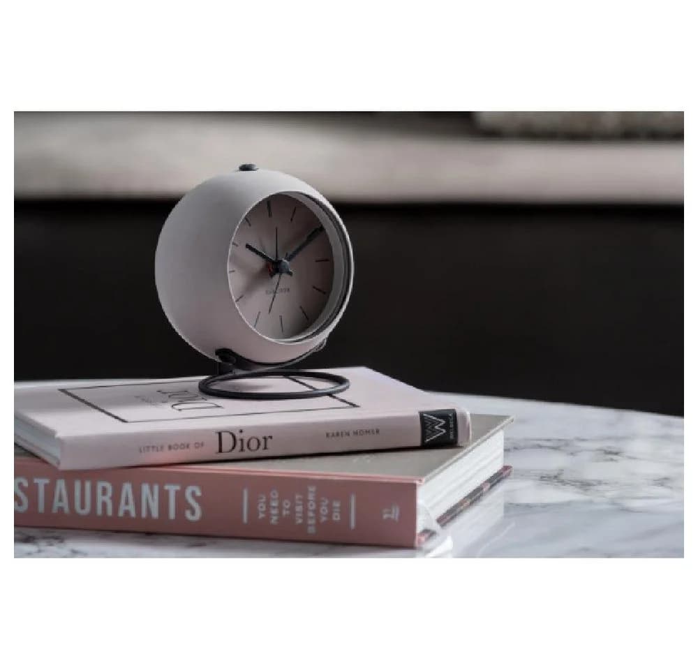 Karlsson Uhr Wecker Nirvana Globe Warm Grey - Bild 5
